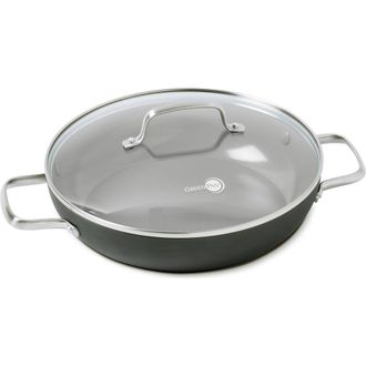 GreenPan Chatham Healthy Ceramic Nonstick Everyday Pan with Lid, 11 in Grey at Nordstrom Rack
