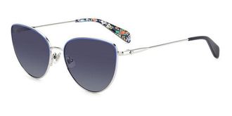 Kate Spade New York Hailey/G/S Asian Fit DOH/9O Womens Sunglasses Blue Size 55