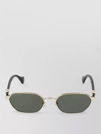 Gucci sunglasses gg1593s 001 rectangular grey lenses