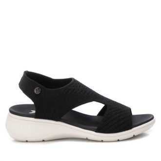 Xti Womens Wedge Sandals In Black