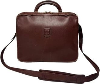 Celine Pre-owned Vintage Handtas - Dames - Vintage Handtas - Bruin - ONE Size - Leer - Vintage