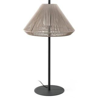 Faro Barcelona Saigon Out 1200 C70 L&aacute;mpara De Pie Gris/beige 71575-09