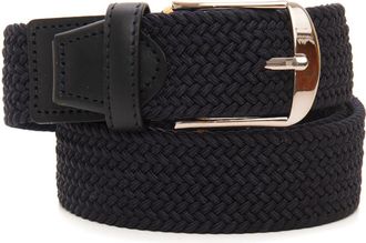 Canali Touwgordel - Heren - Riemen - Blauw - 90 CM - Katoen - Accessoires