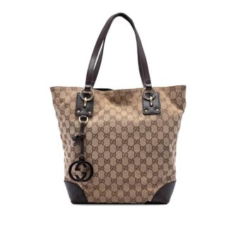 Gucci Pre-owned Gucci GG Canvas GG Charm Tote Ladies 730TA9RF3UOSL2QS