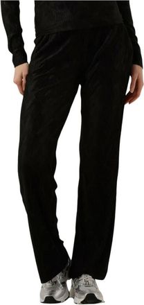 Another Label Garcelle Geplooide Broek in Zwart - Dames - Slim Fit Broeken - Zwart - XL - Broeken