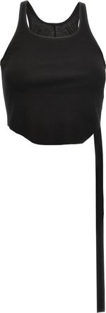 Rick Owens Black Basic Tank Cropped