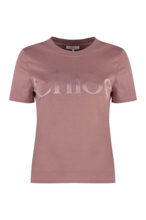 Chloé Cotton Crew-Neck T-Shirt