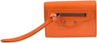 Balenciaga Neo Classic portemonnee Oranje