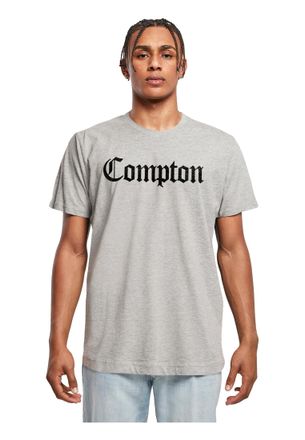 Mister Tee Mens Compton Tee, Heather Grey, S