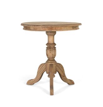 Giner&Colomer Mesa auxiliar de madera mindi de 70 cm