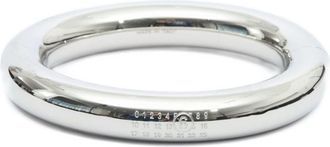 Maison Margiela Silver-Tone Bracelet With Logo