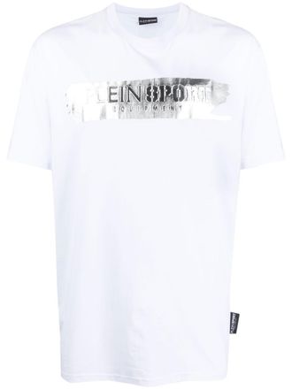 Plein Sport logo-print short-sleeved T-shirt - White