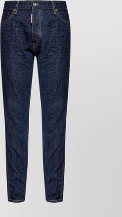 Dsquared2 speckled straight-leg trousers