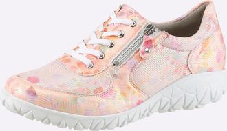 Waldl&auml;ufer Sneaker WALDL&Auml;UFER, Damen, Gr. 4,5, flamingo, bedruckt, Textil, Schuhe Sneaker