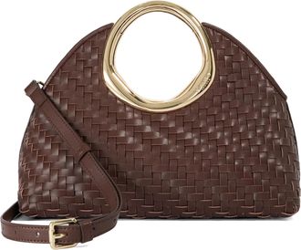 Dune London Womens Accessories Dawnings - Woven Grab Bag - Brown - One Size