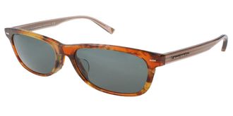 Ermenegildo Zegna EZ0028F Asian Fit 55N Mens Sunglasses Brown Size 56