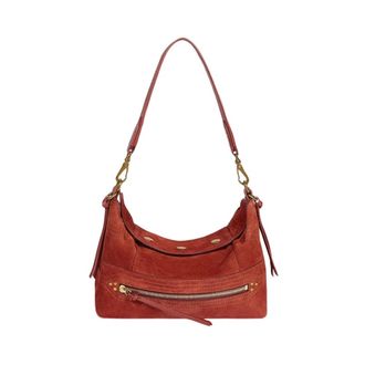 Jerome Dreyfuss Lucky Hobo Small - female - J&eacute;r&ocirc;me Dreyfuss - Shoulder Bags - Red - ONE SIZE - Bags