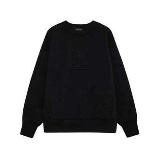 Anine Bing Sudadera Alto - Dames - Sweatshirts - Zwart - XS - Nylon - Hoodies & sweatvesten
