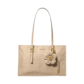 Michael Kors Dames, Tassen, Beige, Maat: ONE Size Poliester