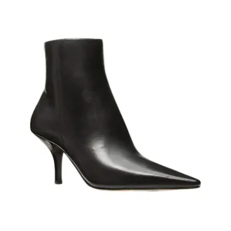 Michael Kors Heeled Boots, female, Black, Size: 8 US Selina Ankle Boot