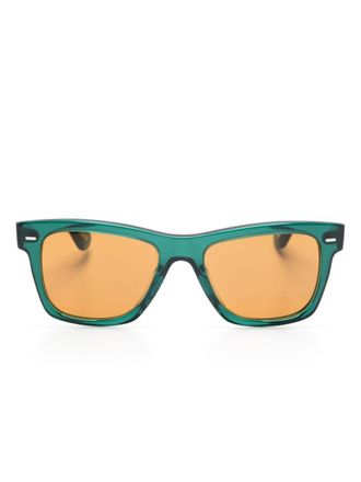 Oliver Peoples Oliver Sun square-frame sunglasses - Verde