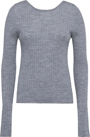 Tela Ronde hals knitwear - Dames - Ronde hals truien - Grijs - S - Truien & Vesten