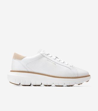 Cole Haan Womens Zerøgrand Rexanna Waterproof Sneakers - White Size 10.5