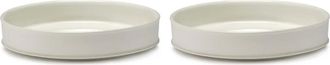 Serax Dune Schale by Kelly Wearstler, &Oslash; 21 cm, Alabaster / weiss (2er-Set)