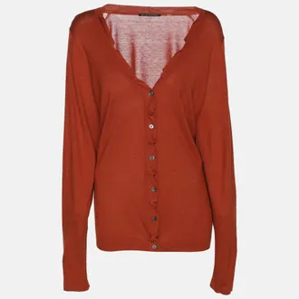 Elie Tahari Bronze Stretch Knit Sammy Long Sleeve Shirt