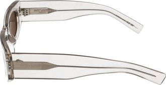 Saint Laurent Unisex Sl Sunglasses Beige Acetate