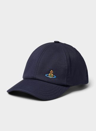 Vivienne Westwood Mens Embroidered orb cap