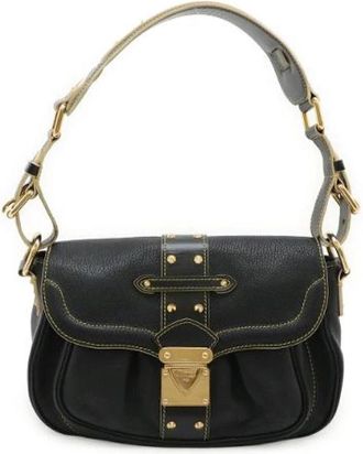 Louis Vuitton Pre-owned Suhali Leren Schoudertas - Dames - Vintage Schoudertas - Zwart - ONE Size - Leer - Vintage