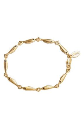 Clare Vivier Sardine Link Bracelet in Vgold at Nordstrom