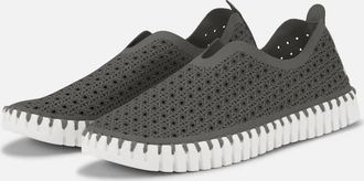 Ilse Jacobsen Womens Tulip Slip On Shoes In Smoked Pearl