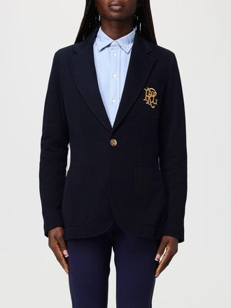 Polo Ralph Lauren Blazer a monopetto in misto cotone Polo Ralph Lauren