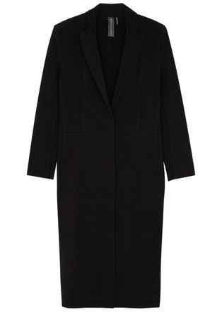 Norma Kamali Stretch-jersey Coat - Black - S (UK8-10 / S)