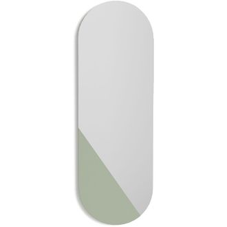 HERDASA Espejo De Pared, De La Colecci&oacute;n Mixes, Fabricado En Mdf Lacado En Color Verde