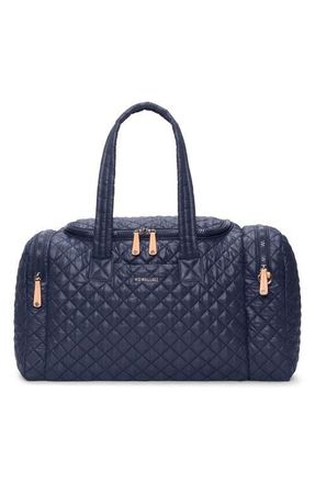 MZ Wallace Metro Team Quilted Nylon Duffle Bag in Dawn at Nordstrom