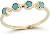Ember Fine Jewelry 14K Gold Turquoise Ring at Nordstrom Rack, Size 7