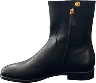 Pollini Enkellaarsjes - Dames - Enkellaarsjes - Zwart - 39 EU - Schoenen
