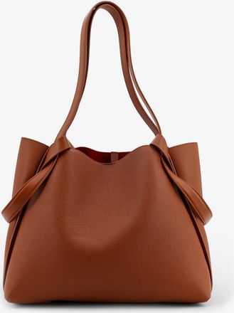 Christian Louboutin Womens Shoulder Bag Bettina Small Brown Leather
