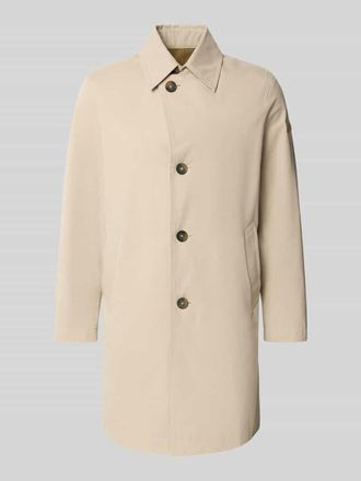 Marc O'Polo Regular Fit Trenchcoat mit Baumwoll-Anteil in Beige, Gr&ouml;&szlig;e M