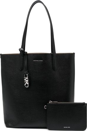 Michael Michael Kors Eliza XL leather tote bag - women - Calf Leather - OS - Black