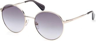 Max & Co. MO0042 32B Womens Sunglasses Gold Size 54