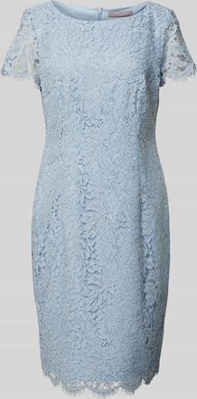 Christian Berg Cocktail Knielanges Cocktailkleid mit Viskose-Anteil in Hellblau, Gr&ouml;&szlig;e 32