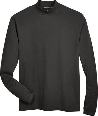 Devon & Jones Sueded Jersey Mock Neck T-Shirt