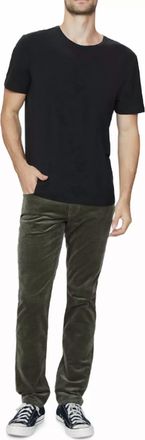 Paige Lennox Corduroy Pants In Forest Shadow