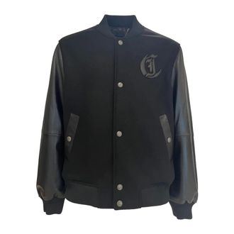 Roberto Cavalli Bomber Jacket - - Jackets - Uomo - Nero - L