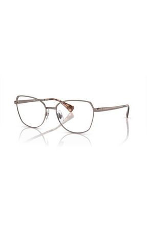 Ralph Lauren 55mm Irregular optical glasses in Grey at Nordstrom