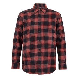 Diesel Camicia a quadri - - Shirts - Uomo - Rosso - S